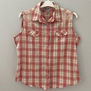 Wrangler Button Down Top